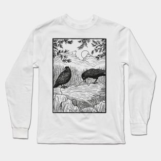 Huginn and Muninn Long Sleeve T-Shirt